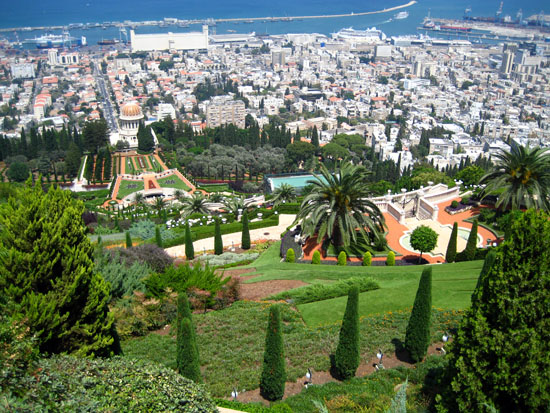 Garden from the hill